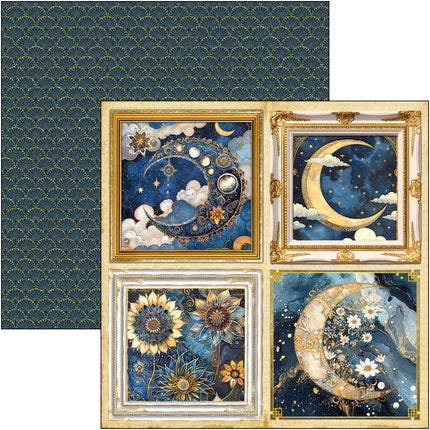 Celestial Patterns Pad 12"x12" 8/Pkg