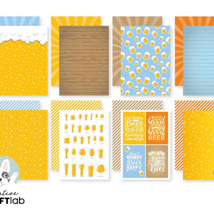 CCL Design Paper Pad Beer O'Clock Friendz 24 SH