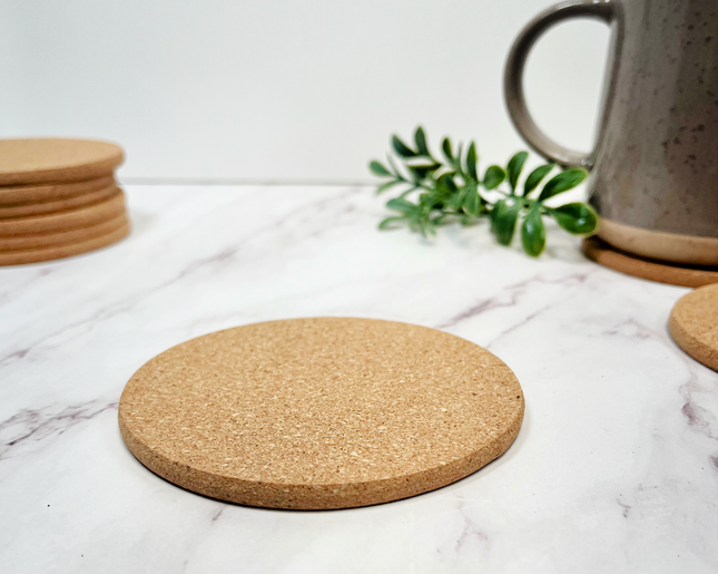 Cork Coaster -Set of 10