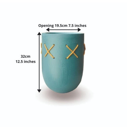 Coco Sandy Cement Planter 9''