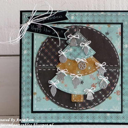 Marianne Design: Craftables Dies - Christmas Tree Die