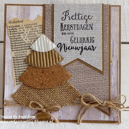 Marianne Design: Craftables Dies - Christmas Tree Die