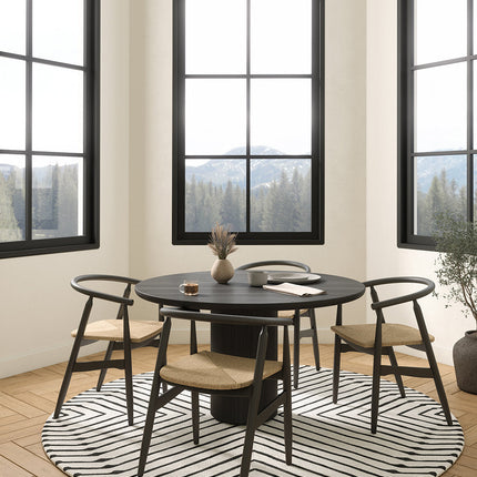 Calator Black & Ivory Rug