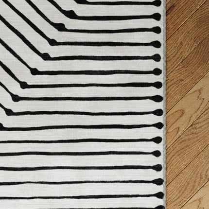 Calator Black & Ivory Rug