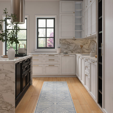 Calator Blue & Ivory Rug