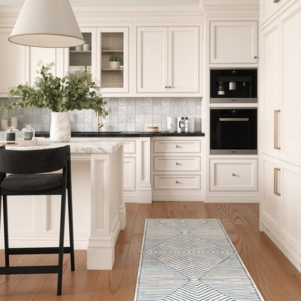 Calator Blue & Ivory Rug