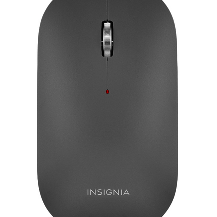 Souris optique sans fil mince de 1600 ppp d'Insignia - Noir