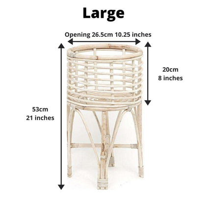 Cardo Rattan Planter (Multiple Sizes)