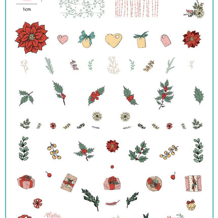 Clear Jelly Stamper - Christmas Gifts & Greens Plate