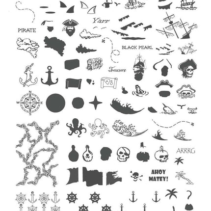 Clear Jelly Stamper - Anchors Away