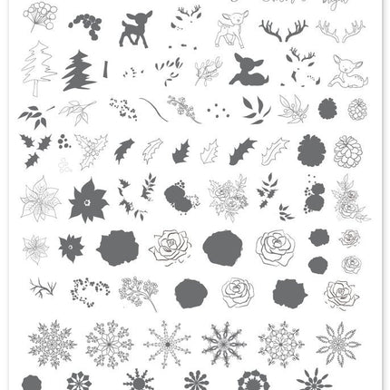 Clear Jelly Stamper - Merry Christmas My Deer