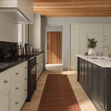 Copera Orange Multi Rug