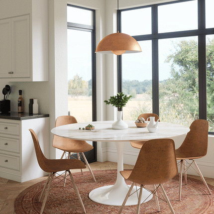 Copera Orange Multi Rug