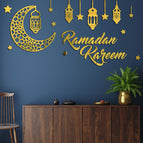Crescent and Lanterns / Gold