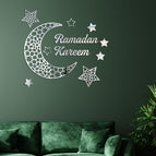 Crescent and Stars / Silver