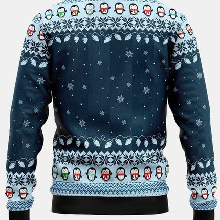 Couple - Cute Penguin Sweater with Pom Pom