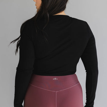 Ribbed Crew *Cropped