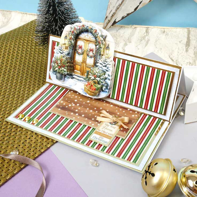 A Warm Winter Welcome Decoupage Topper Sheet