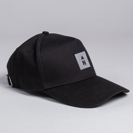 Water-Resistant Cap with Reflective "N"