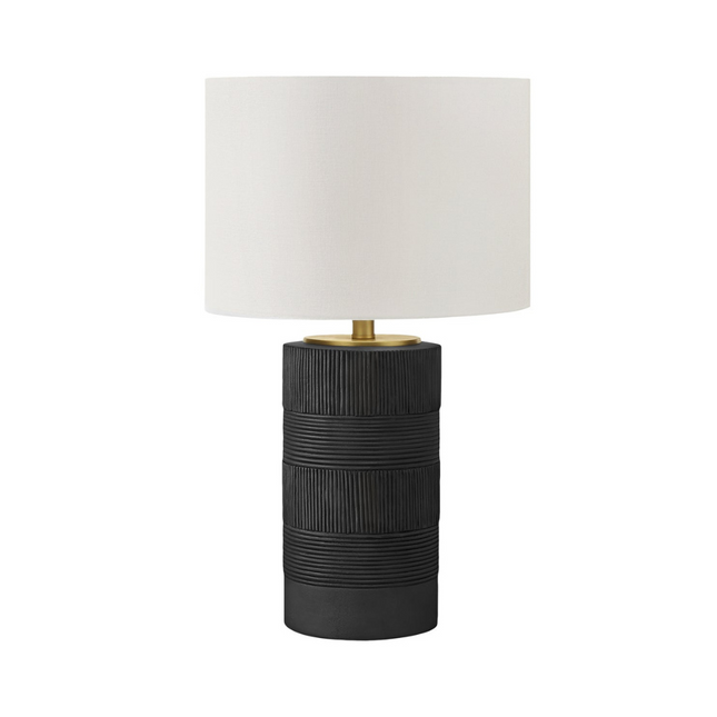 Lampe de table Monarch - Luminaire - Noir Ivoire (I 9619)