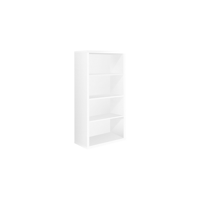 Étagère blanche avec tablettes ajustables Monarch - (I7059)