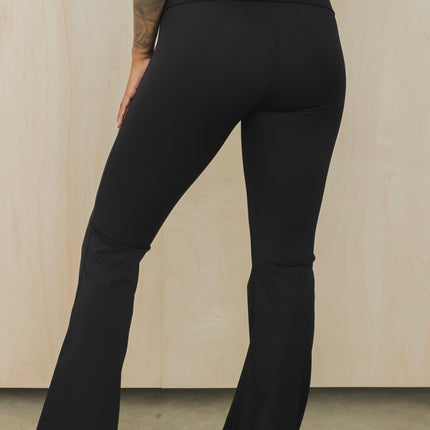 Fold Over Flare Pant