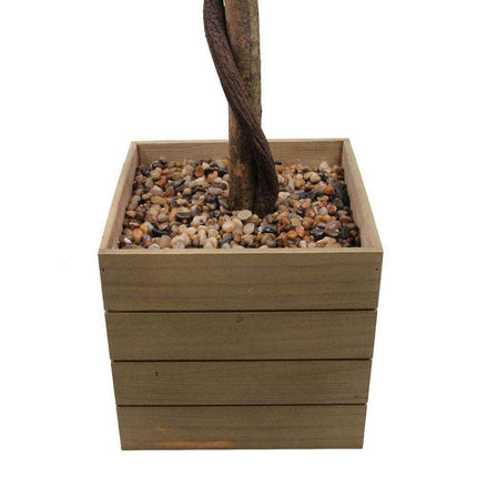 Ely Faux Potted Boxwood Topiary Plant 3'