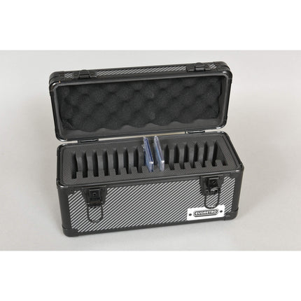 15 Slabs Metal Case Gray