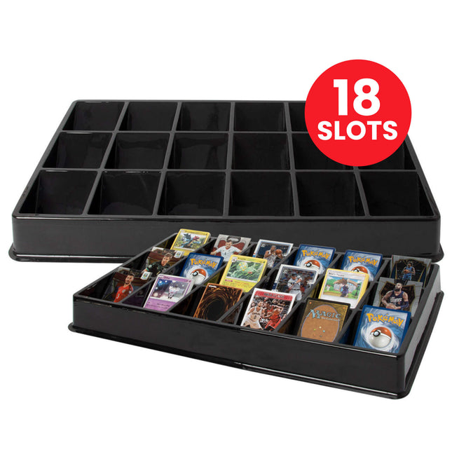 EVORETRO Card Sorting Tray – 18 Slots (Pack of 5)