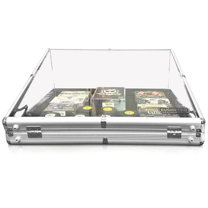 EVORETRO Aluminum Acrylic Clear Top Display Vendor Trade Show showcase