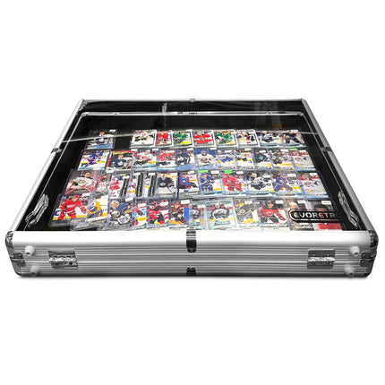 EVORETRO Aluminum Acrylic Clear Top Display Vendor Trade Show showcase