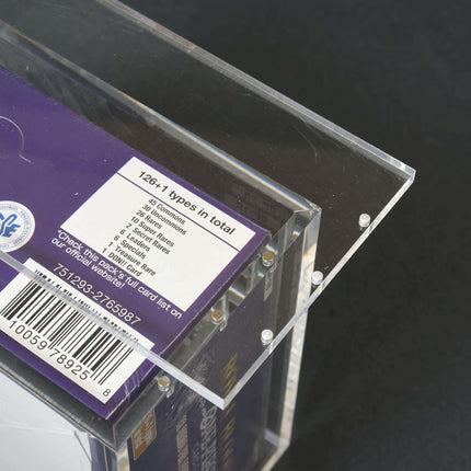 Acrylic Case Display for Bandai One Piece OPP 4-6 TCG Booster Box English Pack of 1