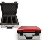 Red/Silver - 3 Rows - 90 Cards