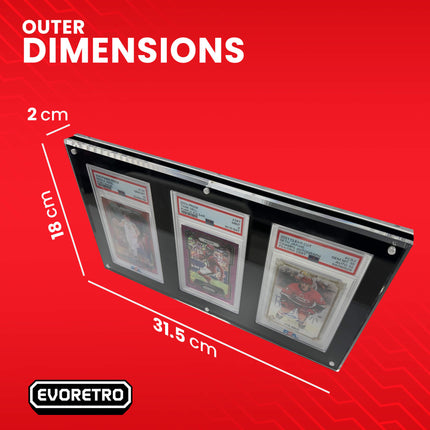 Acrylic Frame for PSA - 3 Slots
