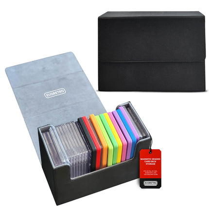Magnetic Graded Card Deck Storage for 30 Graded Card