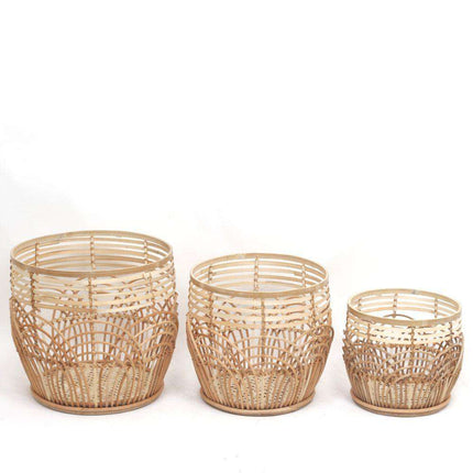 Elena Rattan Planter (Multiple Sizes)