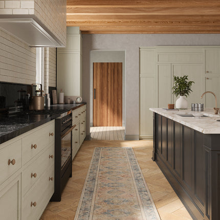 Elera Blue Red Beige Rug