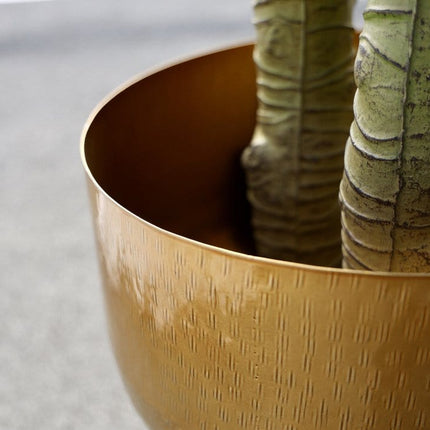 Hana - Brass Mid-Century Mushroom Planter (Multiple Sizes)