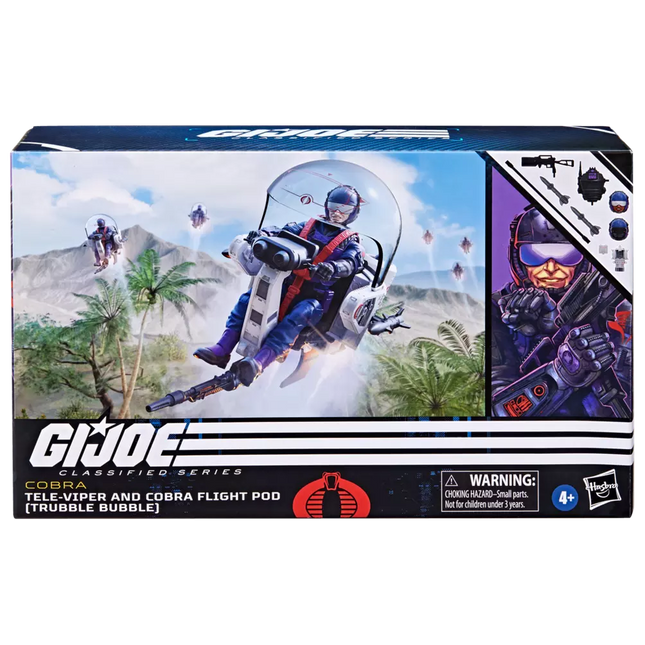 G.I. Joe Classified Series Tele-Viper & Cobra Flight Pod - Trubble Bubble - 79 (SubPar Packaging Box )