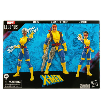 Hasbro Marvel Legends Series: Marvel’s Forge, Storm, & Jubilee Figures