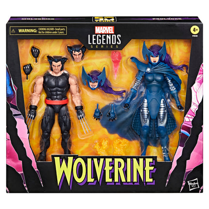 Marvel Legends Series Wolverine and Psylocke (Sub-Par Packaging)