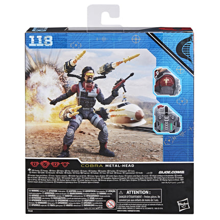 G.I. Joe Classified Series #118, Iron Grenadier Metal Head