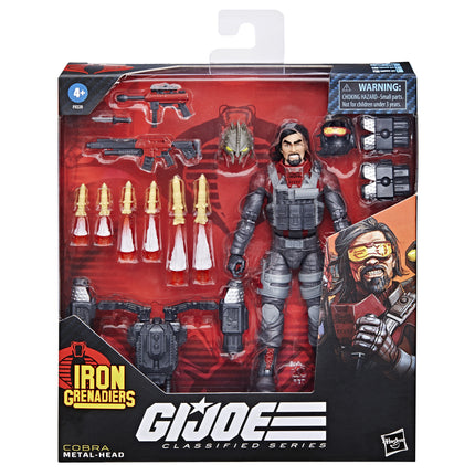 G.I. Joe Classified Series #118, Iron Grenadier Metal Head