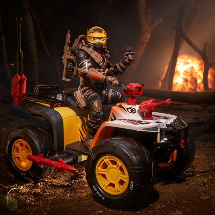 G.I. Joe Classified Series #137, Tiger Force Wreckage & Tiger Paw ATV