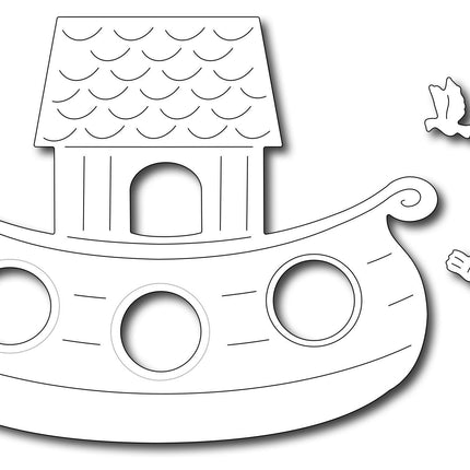Frantic Stamper Precision Die - Noah's Ark (set of 3 dies)