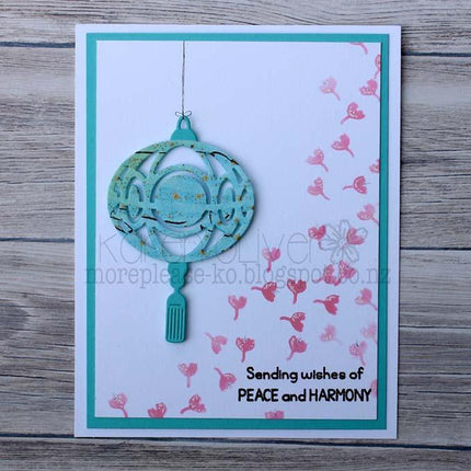 Frantic Stamper - 6"x6" Stencil - Asian Elements