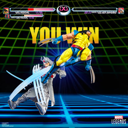Marvel Legends Series Gamerverse Wolverine vs Marvel's Silver Samurai