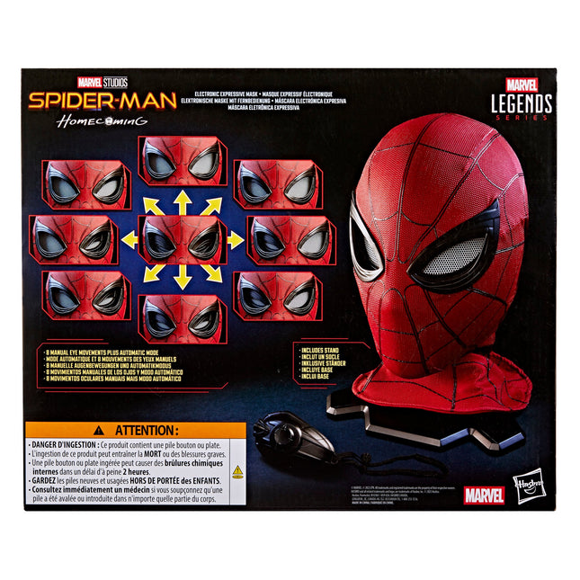 Marvel Legends Series Spider-Man Electronic Expressive Mask (preorder Dec/Jan)