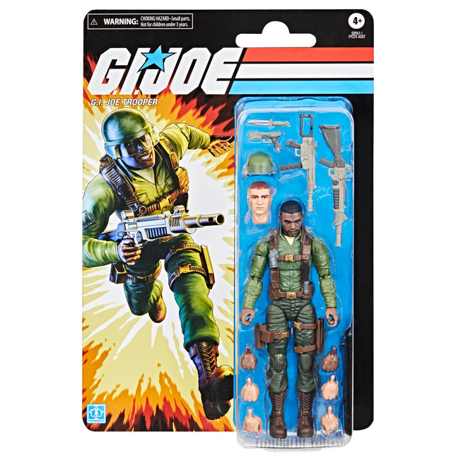 G.I. Joe Classified Series Retro Cardback G.I. Joe Trooper