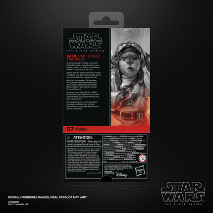 Star Wars The Black Series Bazil (Jedi Order Tracker) ( Subpar Packaging)